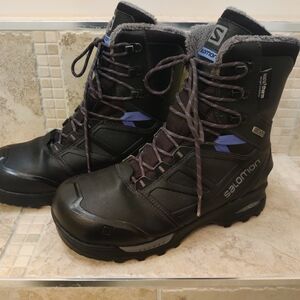 Salomon Black Winter Boots